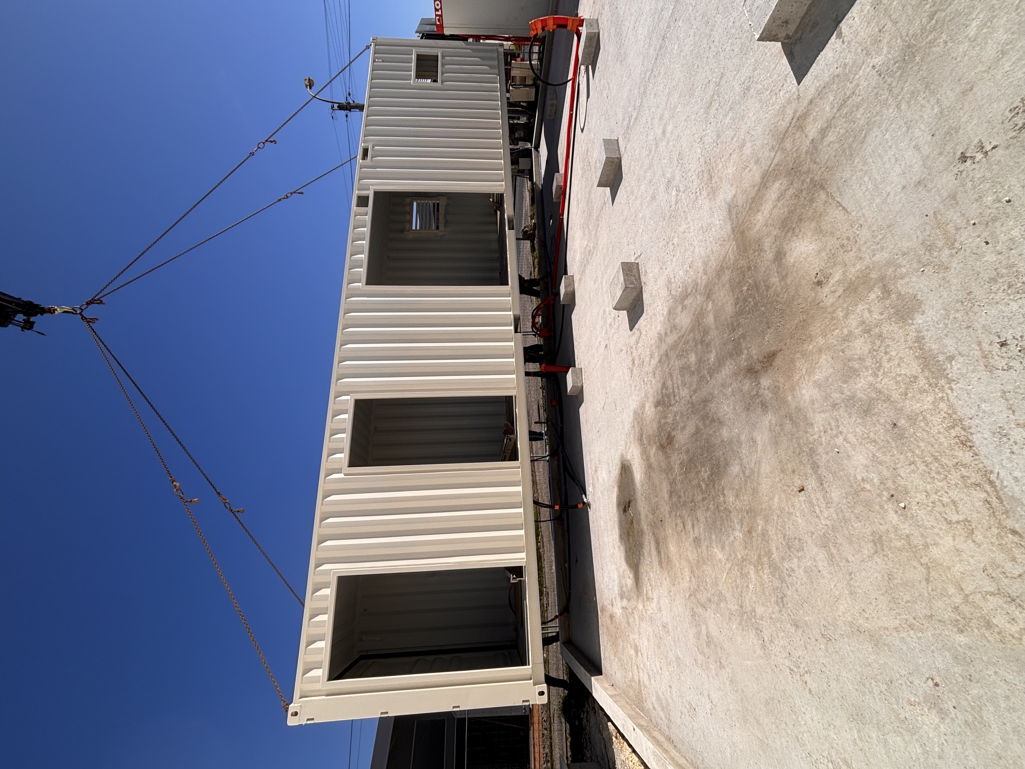 Avancement du chantier ¡HOLA! PADEL