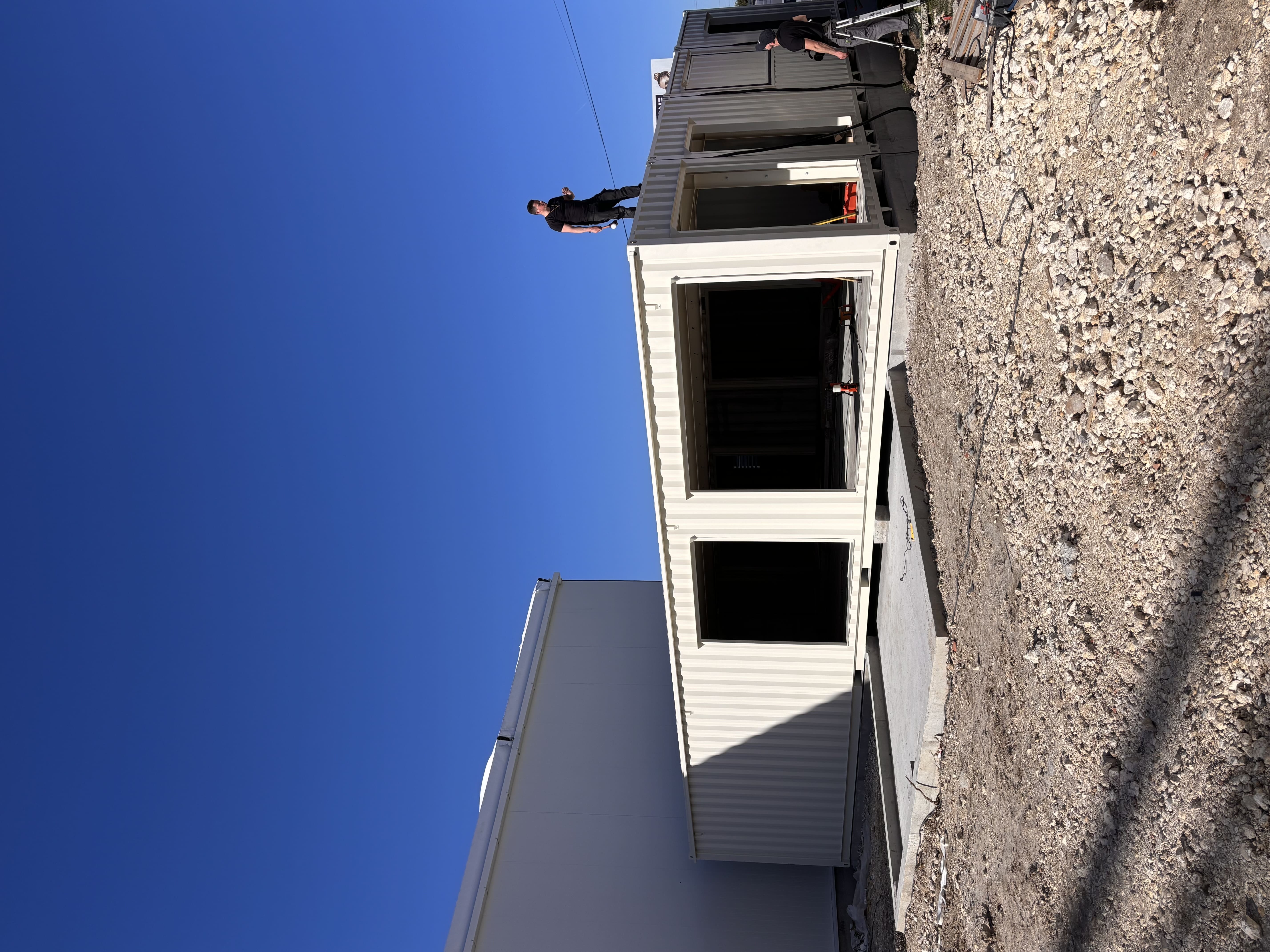 Avancement du chantier ¡HOLA! PADEL