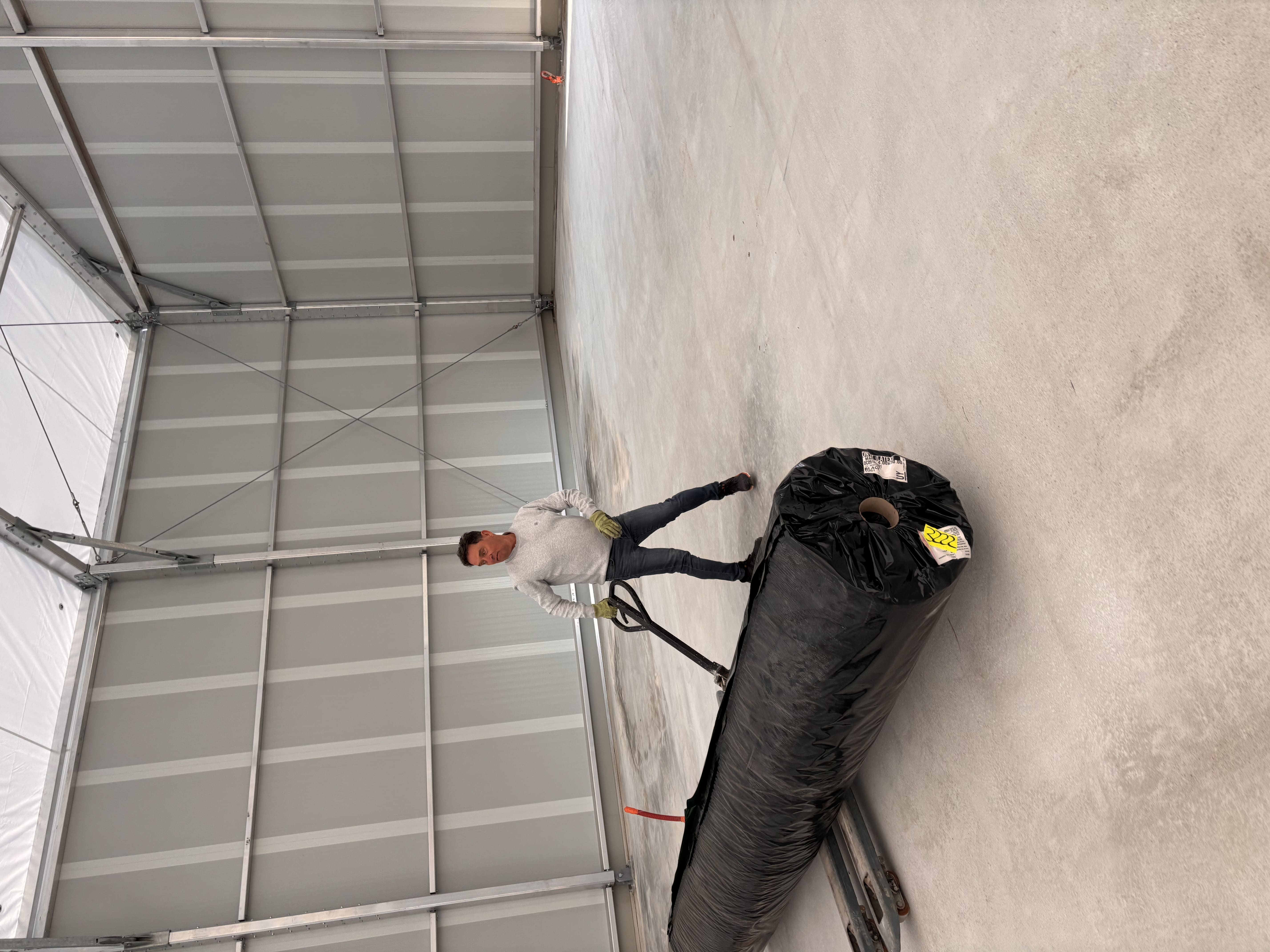 Avancement du chantier ¡HOLA! PADEL